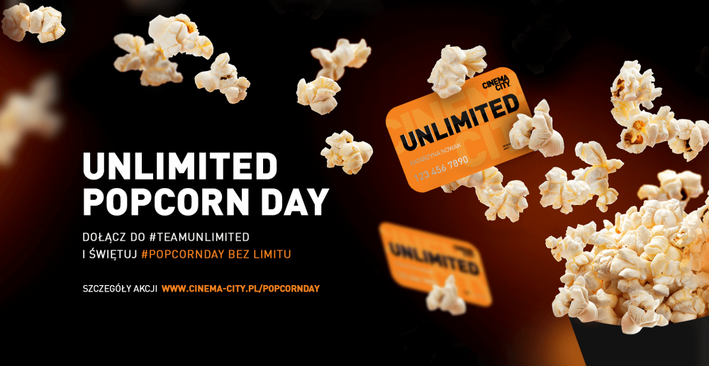 Międzynarodowy Dzień Popcornu w Cinema City!